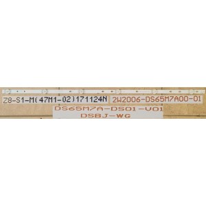 LINDEN L65UTV18A LED STRIP DS65M7A-DS01-V01 2W2006-DS65M7A00-01